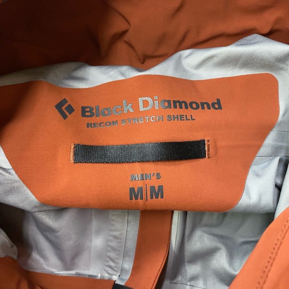 Black Diamond Men’s Recon Stretch Shell Ski Jacket Cider Black Octane Sz M $450 - Picture 5 of 16
